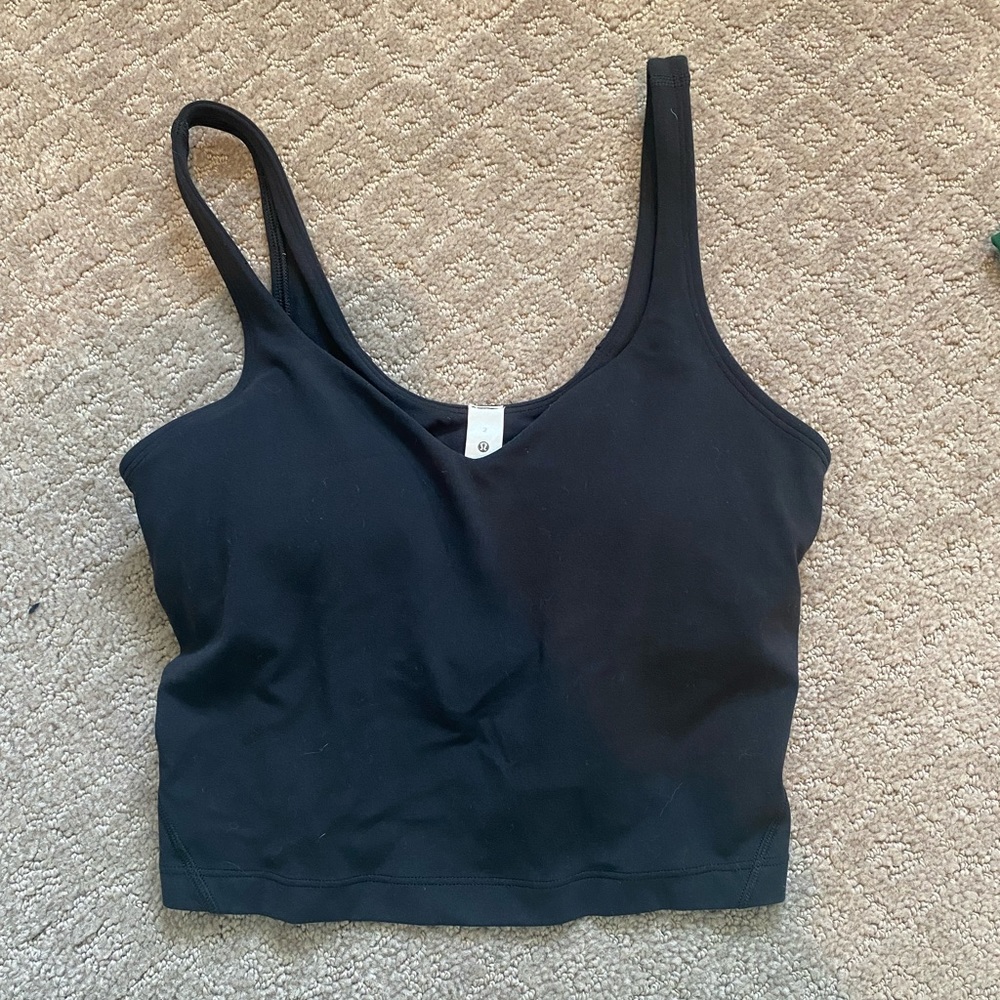 lululemon Align Tank Top; Black